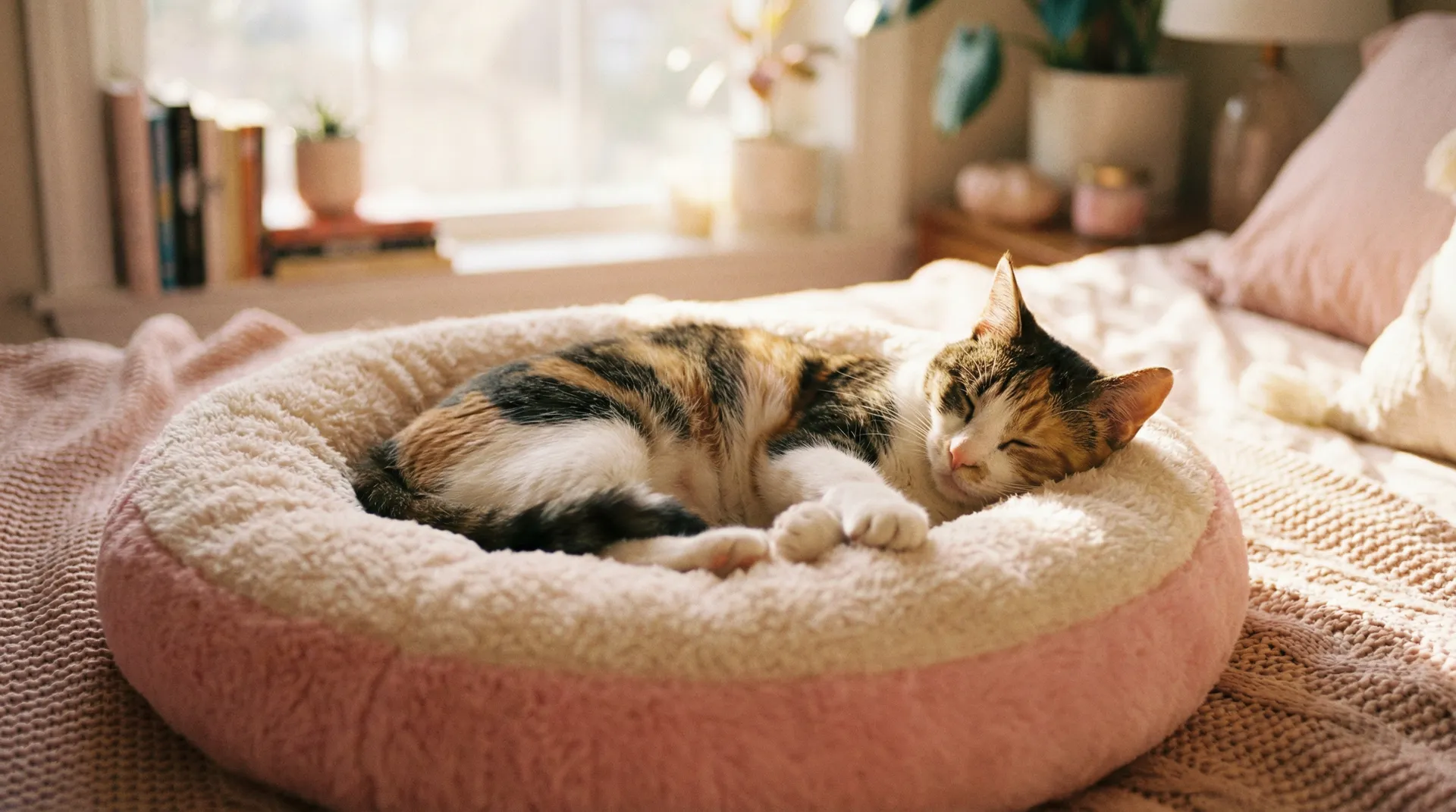 三花猫安静入睡 - 蜜芽188.CNN.蜜芽